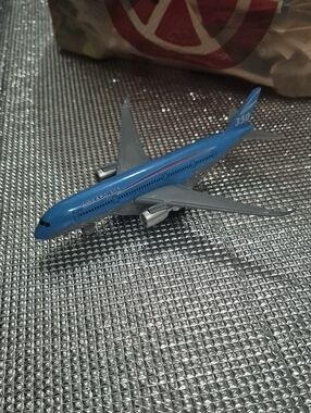 Express Blue Toy Airplane - Kids Vehicles Playset